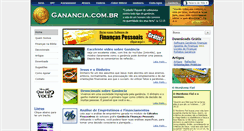 Desktop Screenshot of ganancia.com.br