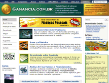Tablet Screenshot of ganancia.com.br